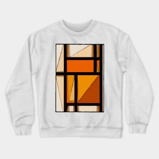 Stained Glass Sunrise Crewneck Sweatshirt